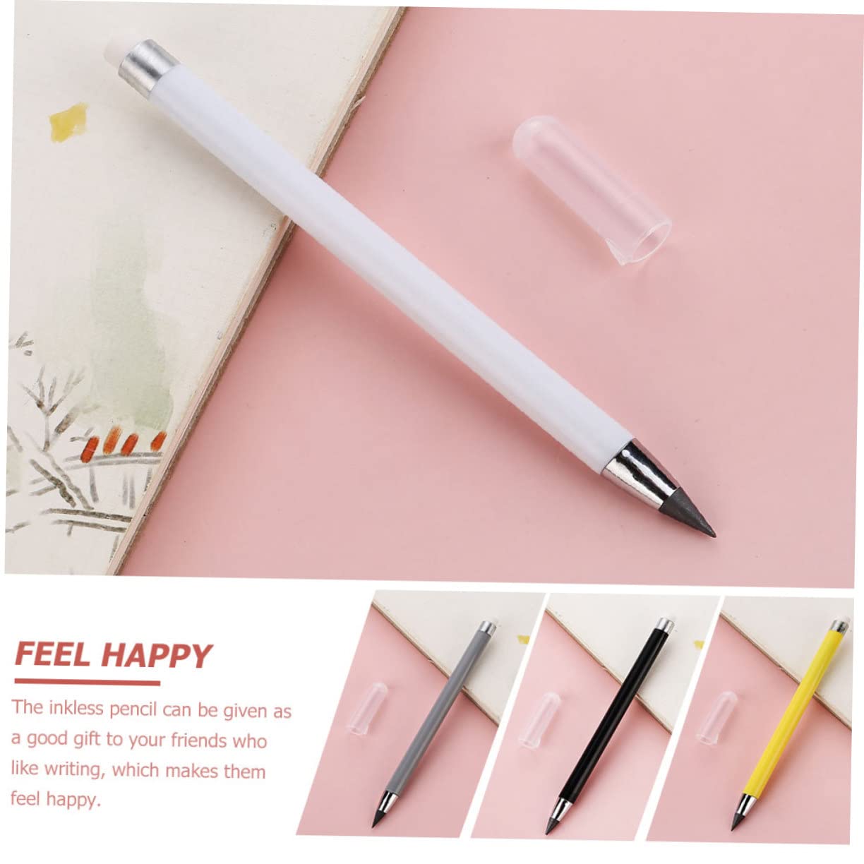 NUOBESTY 30pezzi Eterne Per Scrittura Studenti e Della Scrittura Colori Casual Assortiti