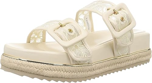 Amazon ランダ サンダル ストレスフリー シアーフラワー刺繍スポーツサンダル レディース Pr ファッションサンダル