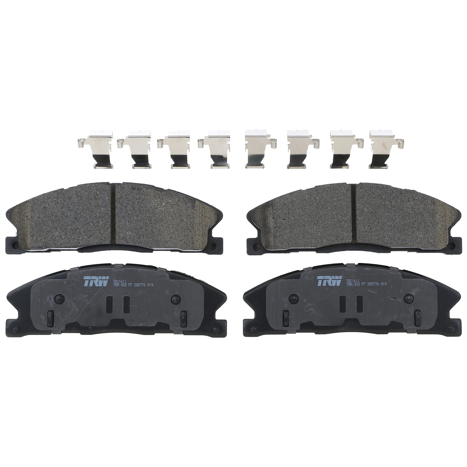 Parts Geek LLC - Front Ceramic Brake Pads & Rotor Kit For 2013-19 Ford Explorer, Heavy Duty Brakes