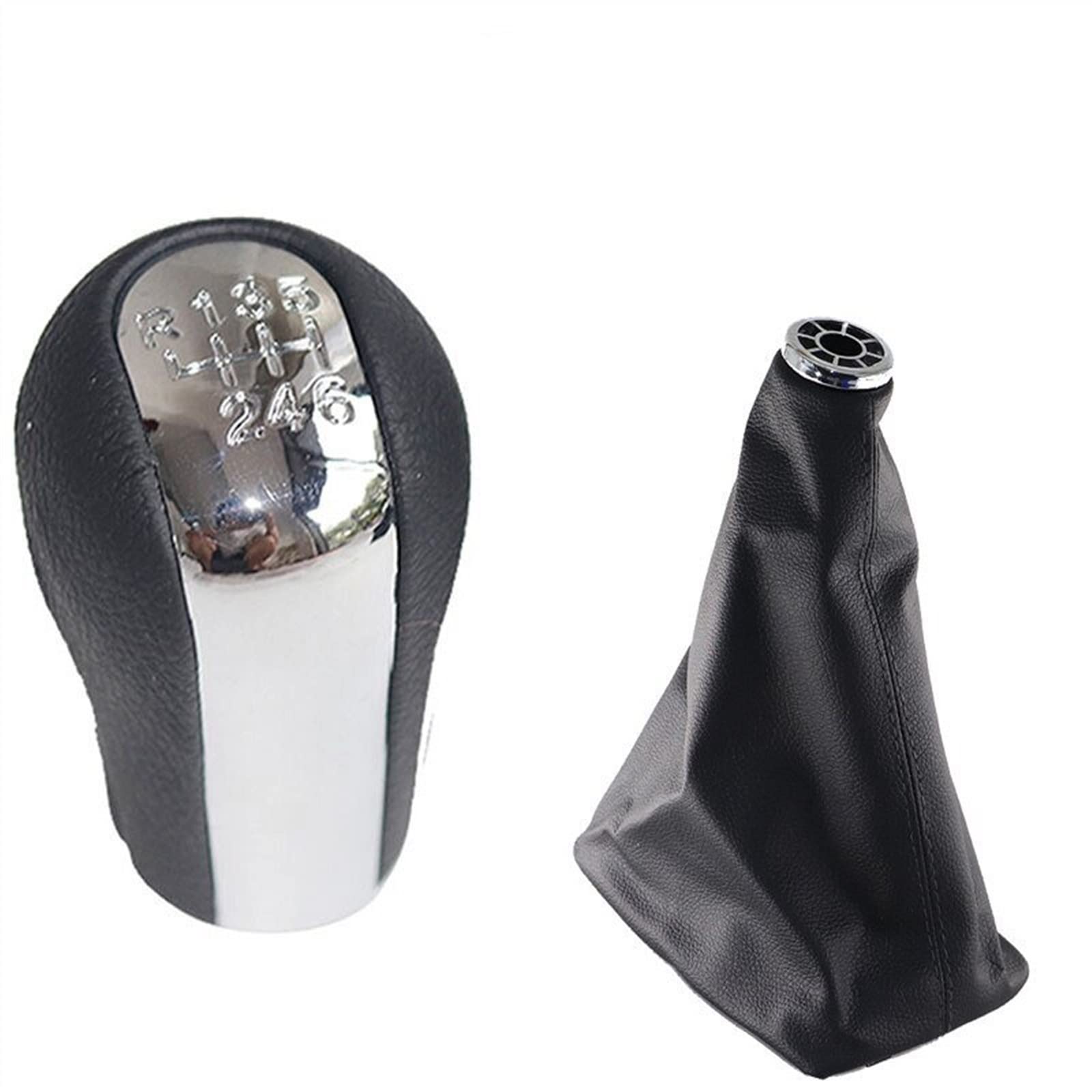 Pomello Cambio Manuale Per Toyota Corolla E12 Station Wagon 2001-2007 – ABS + PU, Nero
