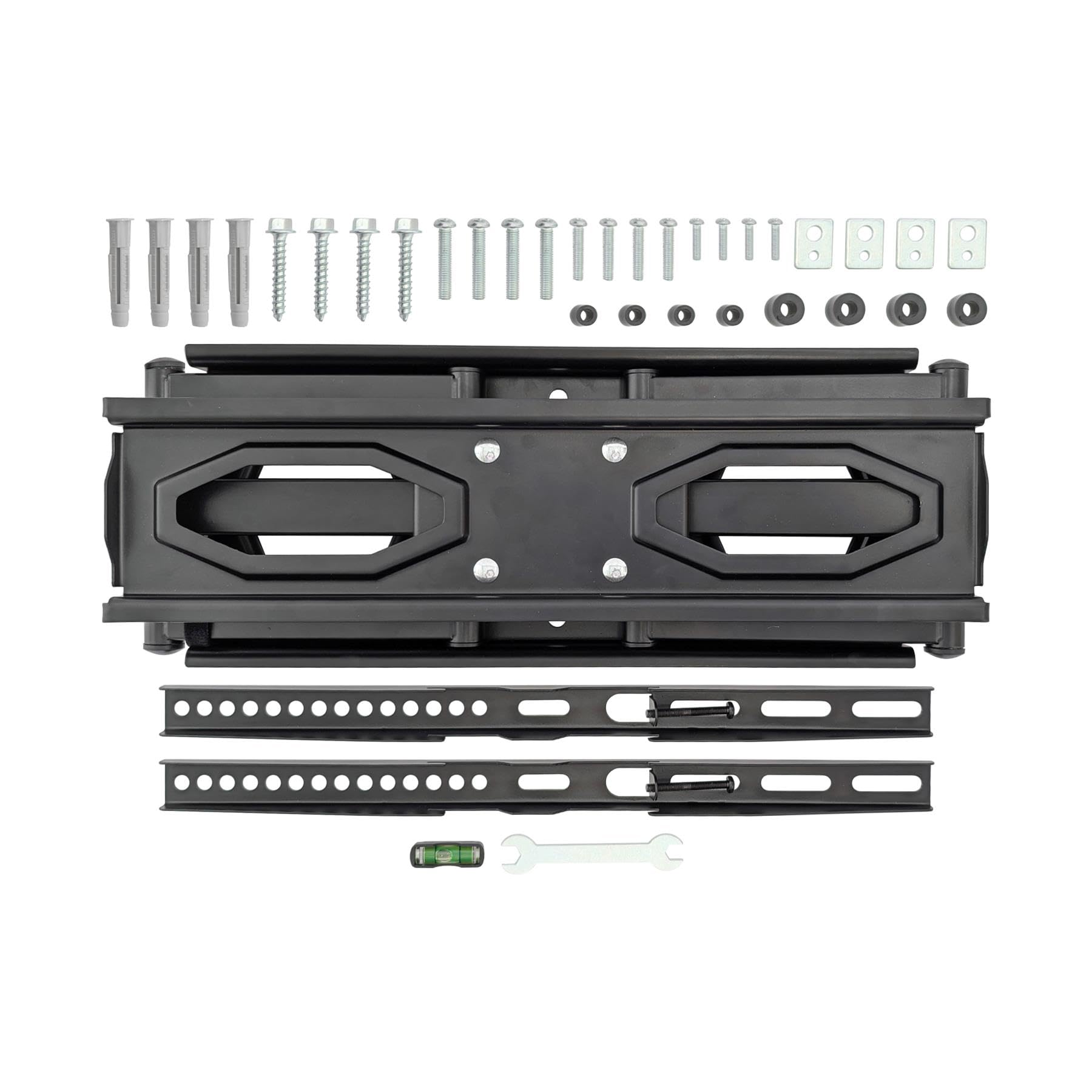 Harbour Housewares Full Motion TV Wall Bracket 25-65" – Tilt, Swivel & Rotate, VESA 100x100-400x400, Supports Up to 40kg, Black Steel, Home Cinema Mount — view 7