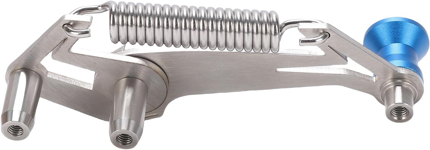 Motorcycle Chain Slack Adjuster Tool, 304 Stainless Steel Chain Tension Gauge, Quick Precise Slack Adjustment Tool with Clear Indicator, Ideal for Motorcycles, Bikes &