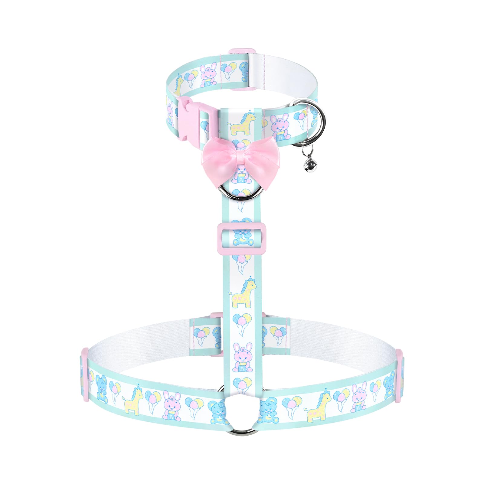 LittleForBig Adjustable Belts Chest Harness - Bow Bell Baby Parade Festival & Rave Wear Accessory