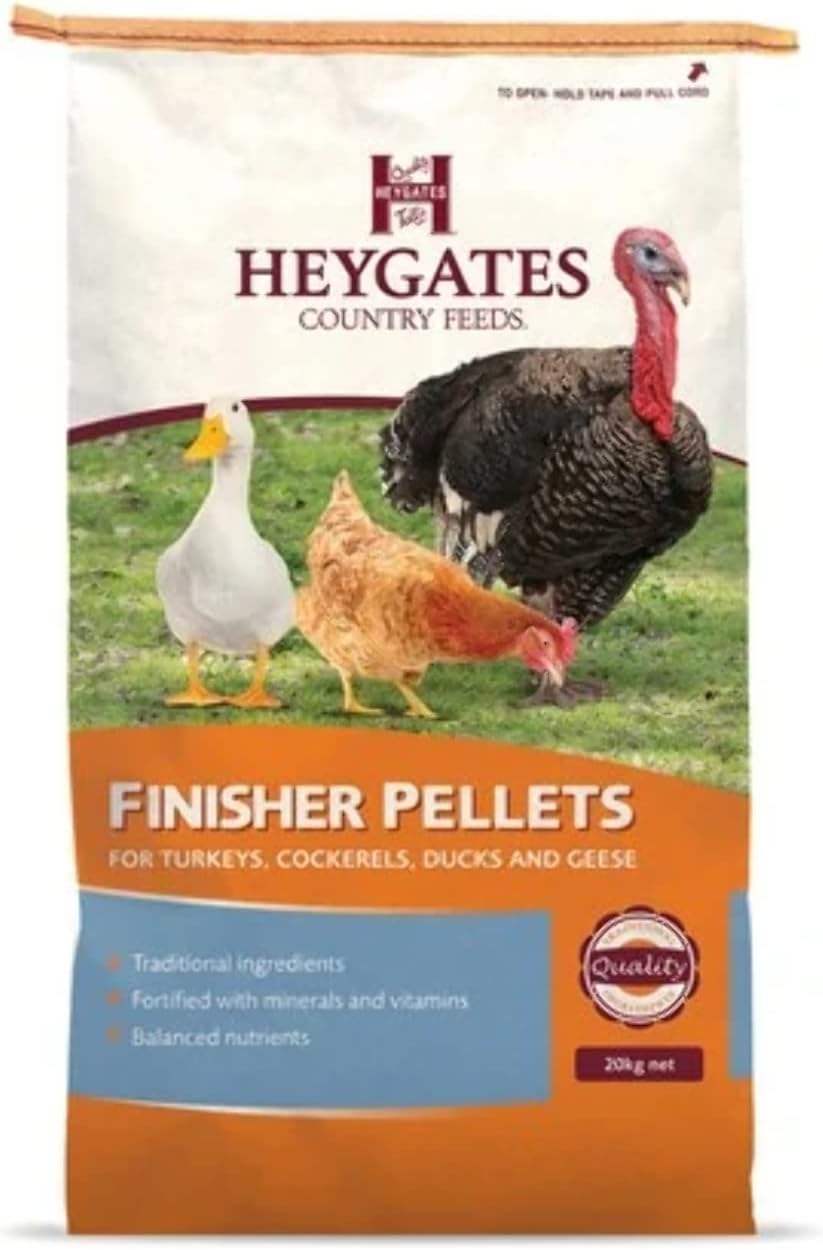 Heygates Finisher Pellets For Turkey/Poultry 20kg Amazon.co.uk Pet Supplies
