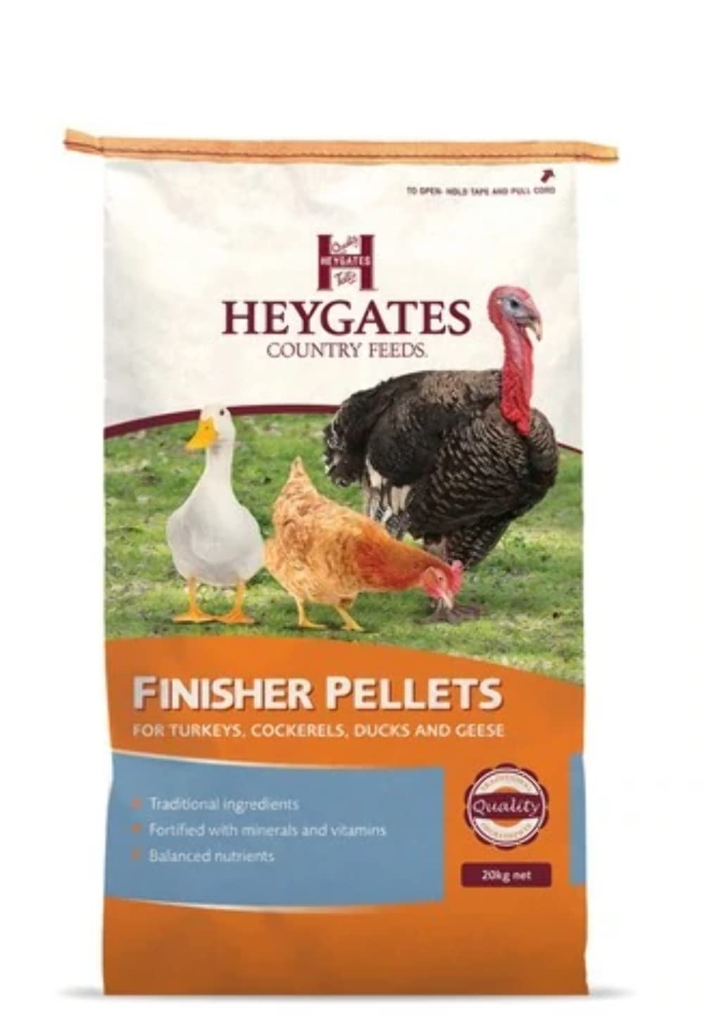 Heygates Finisher Pellets For Turkey/Poultry - 20kg