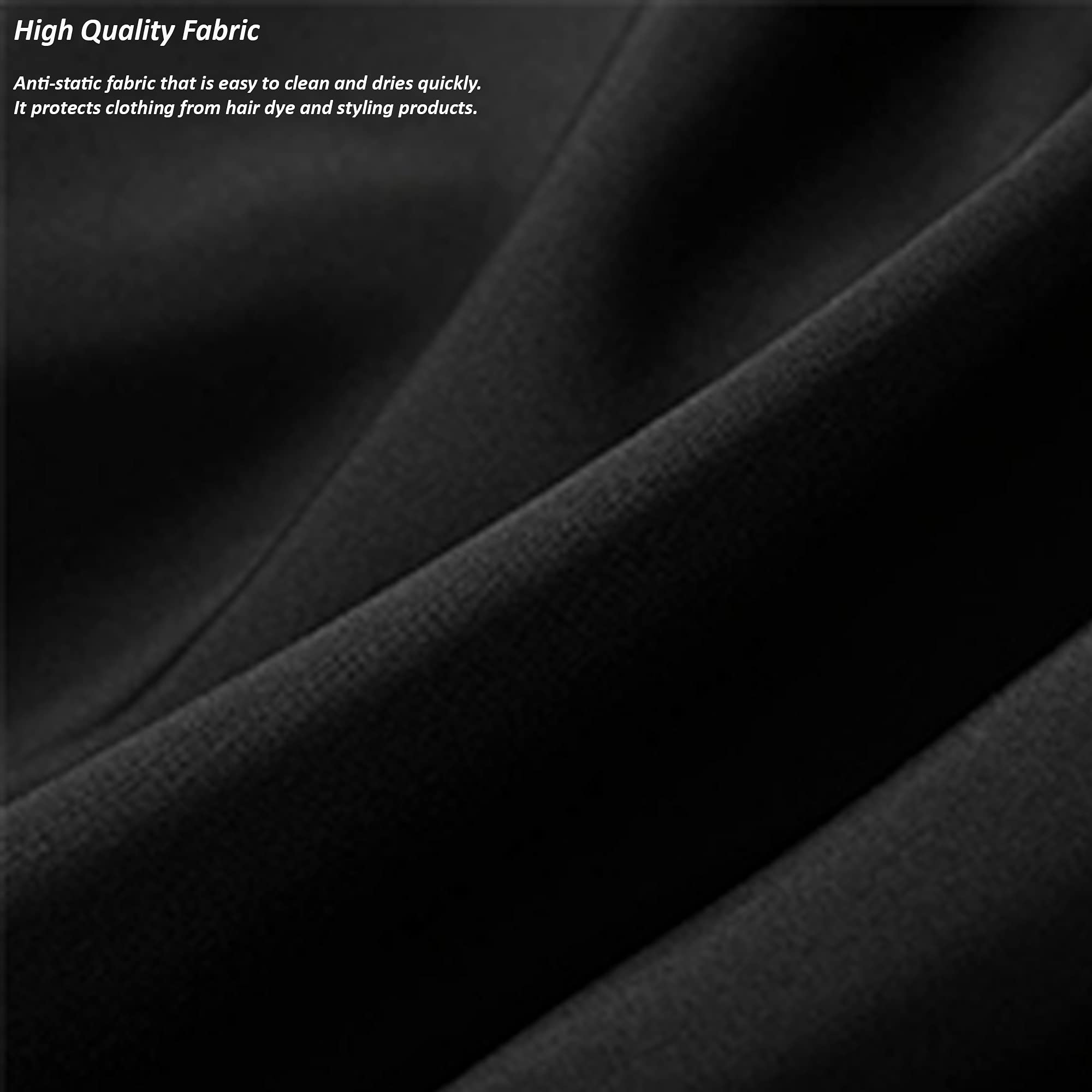 plastific Professional Hair Cut/cutting Salon Apron Barber Hairdressing Unisex Gown Cape Apron Hairdressing Gowns Professional Barber Cape Hair Cape for Cutting Hair - Image 4