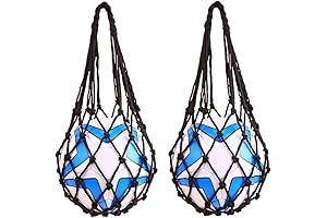 Basketball Net Bag Soccer Football Mesh Storage Sports Ball Holder Nylon Carry...