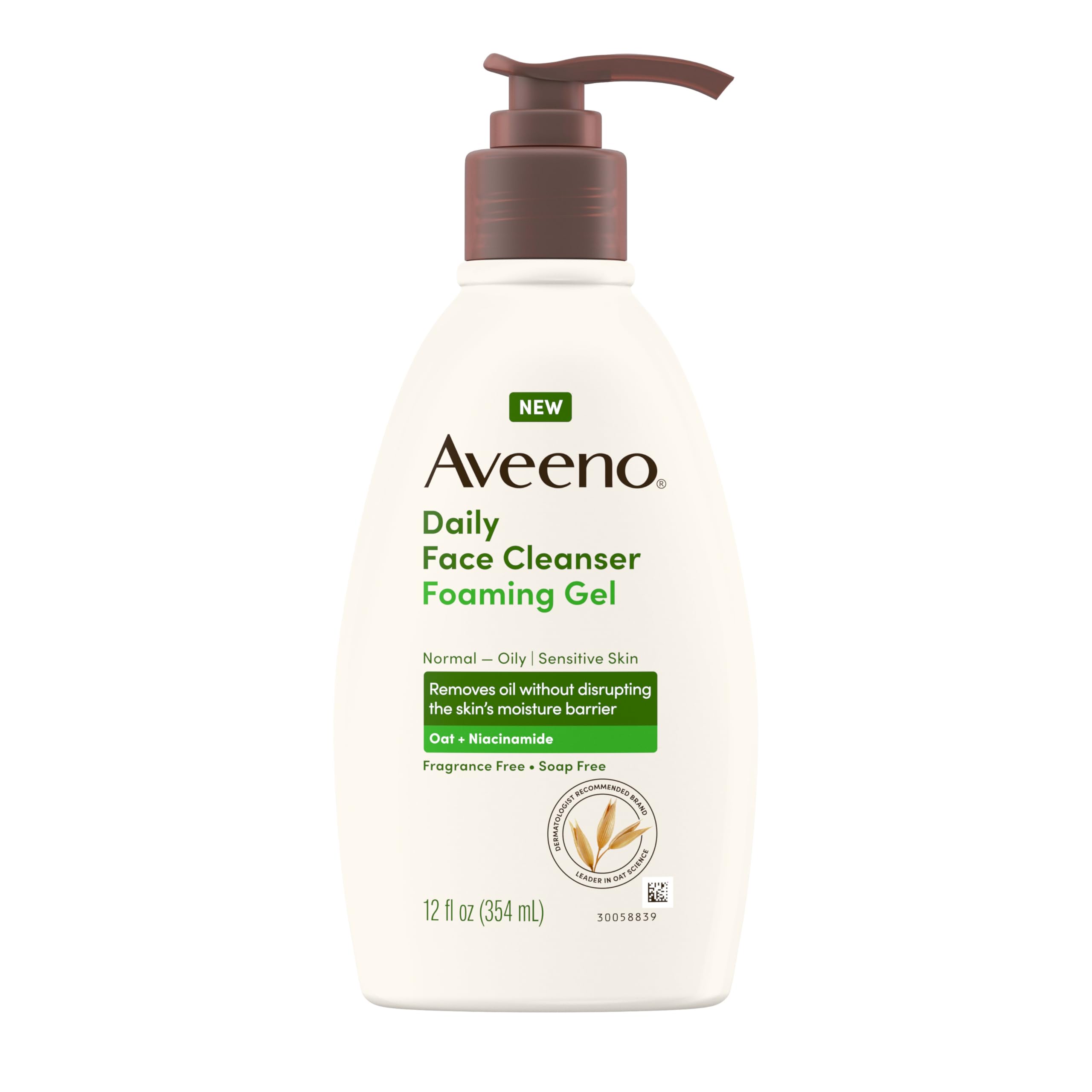 Amazon.com: Aveeno Daily Foaming Gel Facial Cleanser, Fragrance