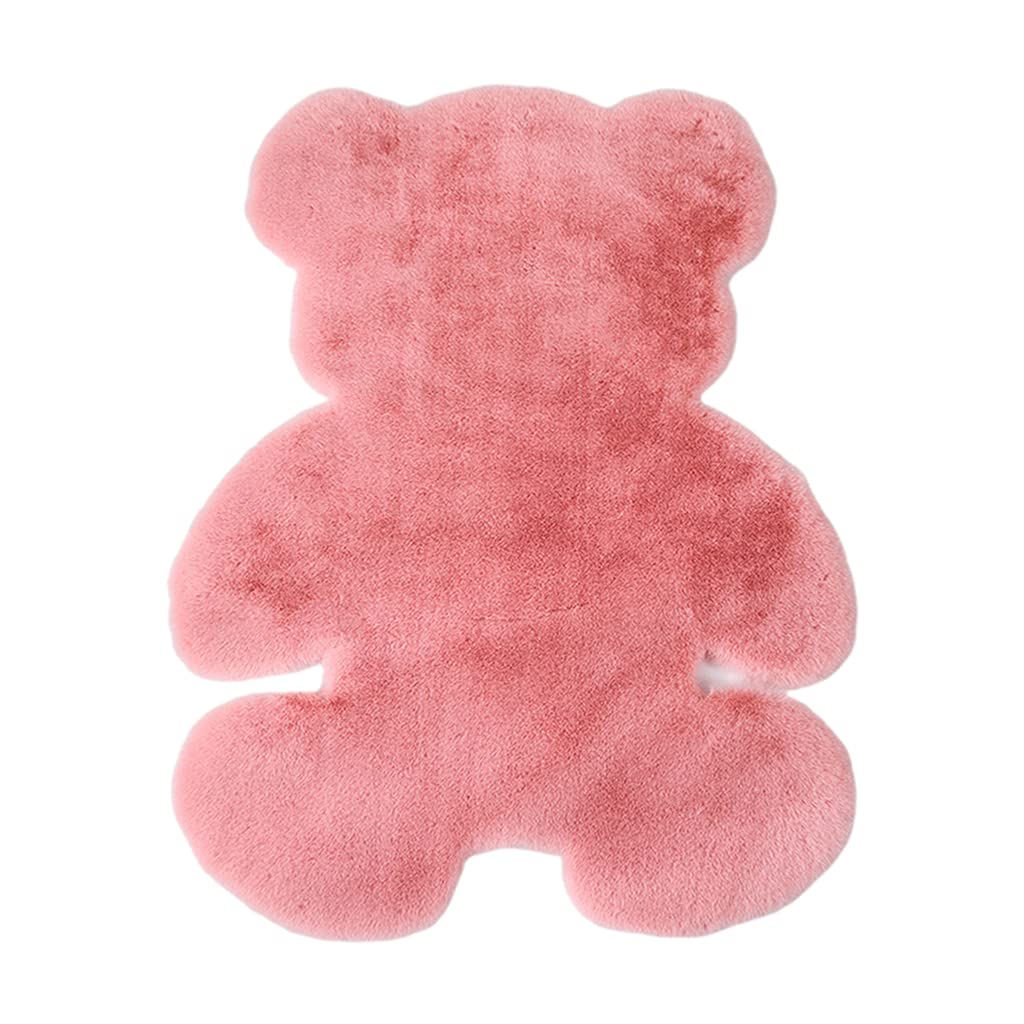 Tapis de porte d ' entrée créatif ours antidérapant doux pour peau