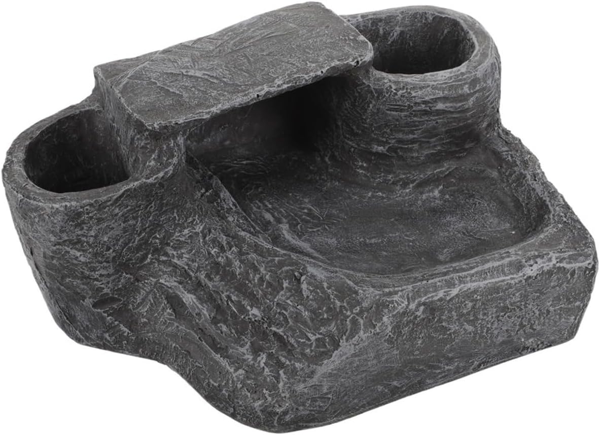 Angoily Resin Turtle Basking Platform Extra Aquarium Decoration for Turtles Reptile Habitat Climbing Ramp for Fish Tanks and Terrariums Promotes Healthy Activity