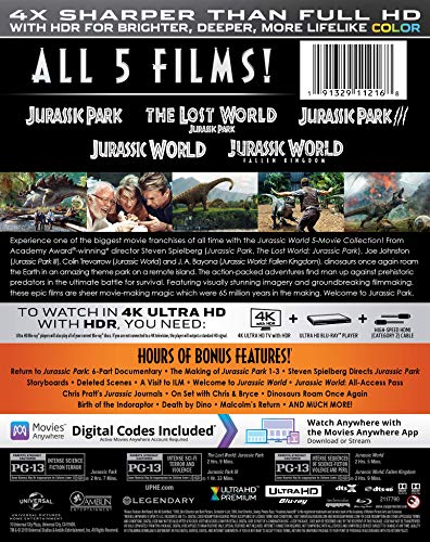 Jurassic World 5-Movie Collection [Blu-ray]