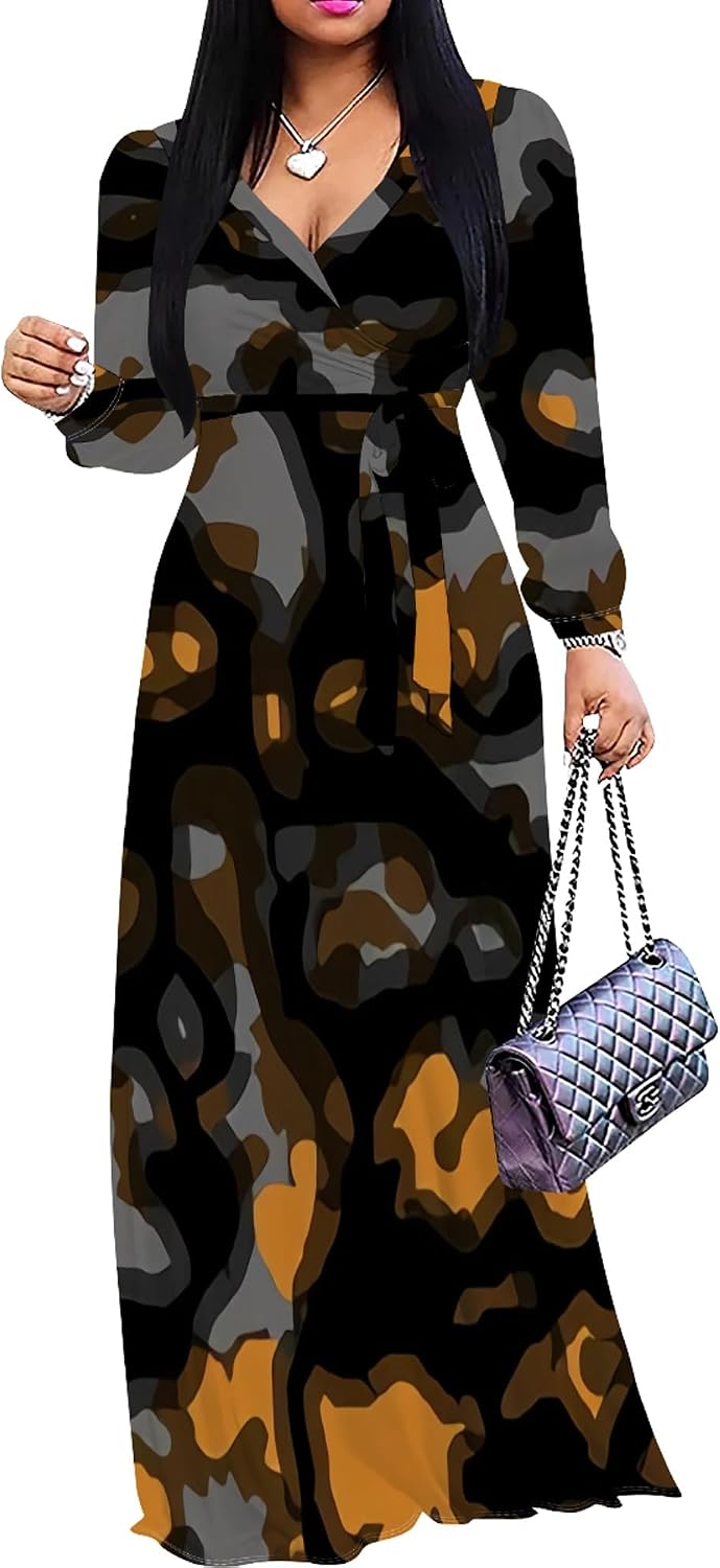Plus Size Dresses for Curvy Women Camouflage Print Lebanon | Ubuy