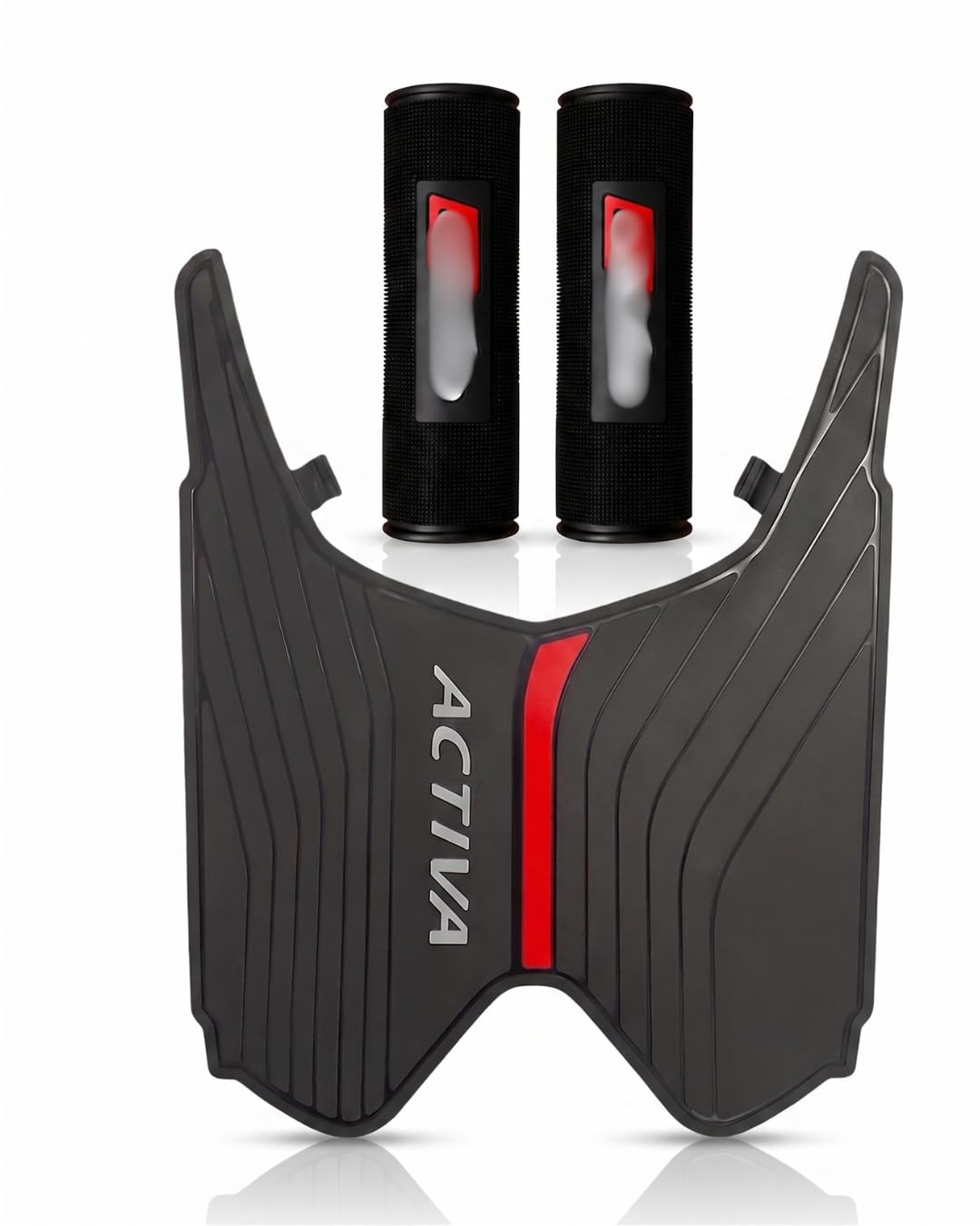 Anti-Skid Footmat Compatible with Honda Activa 5g/4g/3g | Dirtproof, Waterproof, Combo(Footmat + Grip Covers)-image-47