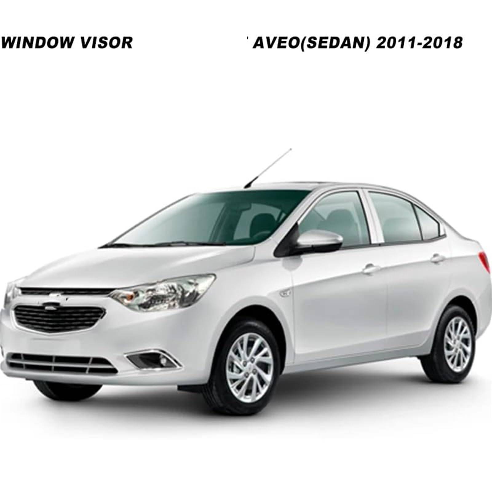 Visiere for finestrini laterali, per Chevrolet per Aveo Sedan