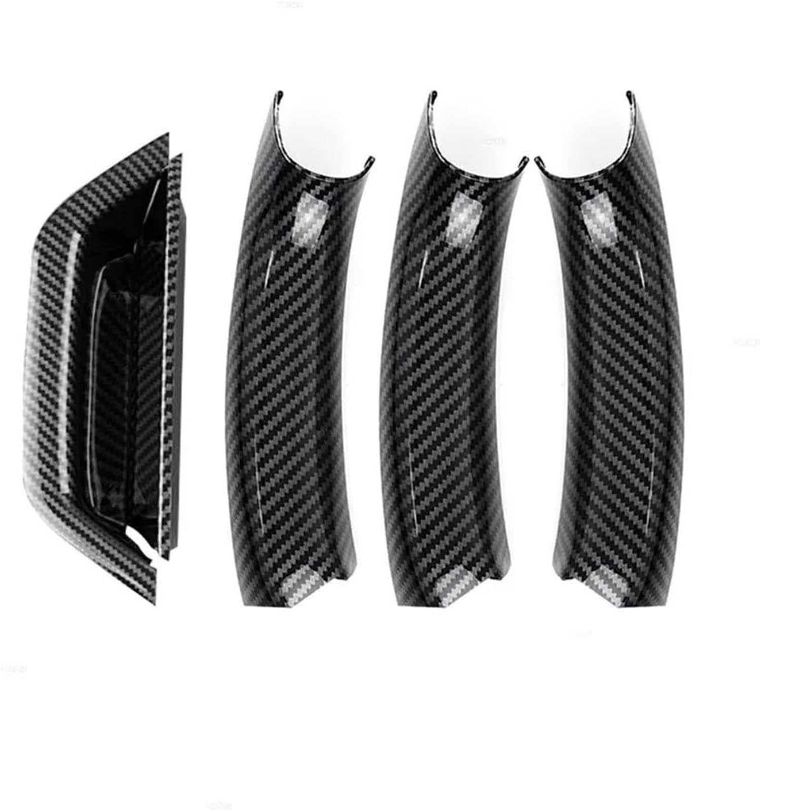Zynther Lhd Carbon Style Inside Door Latch Handle Interior Door Handle For Bmw X3 X4 F25 F26 2010-2017 Car Pull
