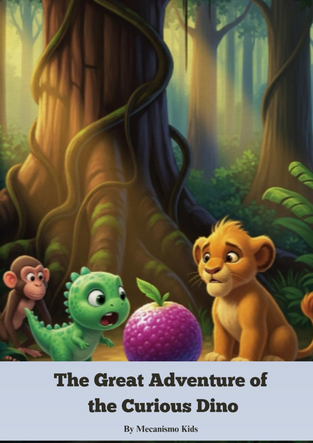 The Great Adventure of the Curious Dino: Fun and Adventure in a Mecanismo Kids Story