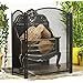 3 Panel Folding Fire Guard Fire Place Guard Fire Screen Spark Flame ...