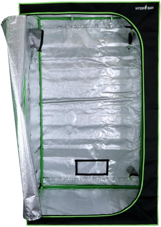48"x48"x80" Mylar Grow Tent for Indoor Plant Growing