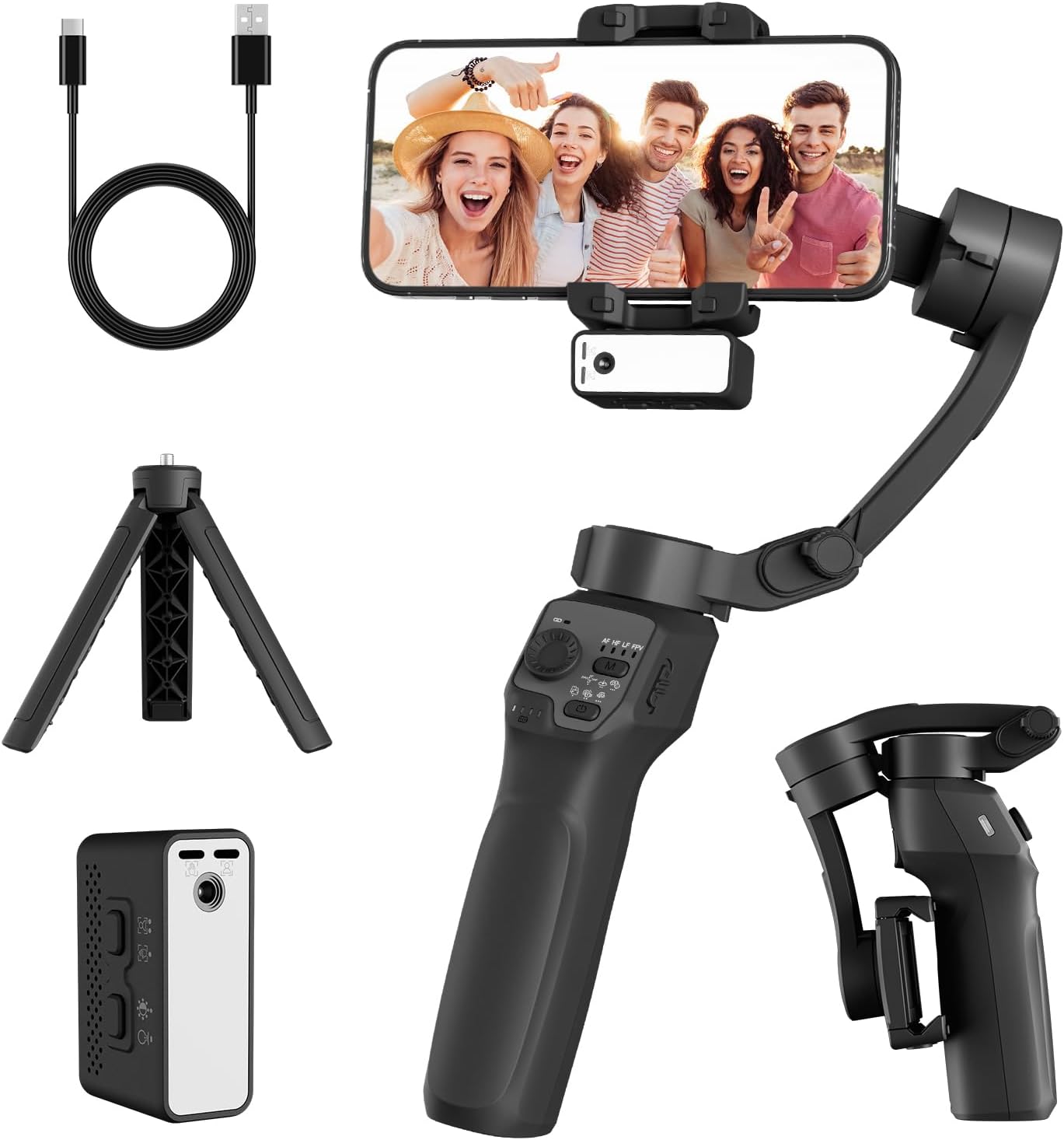 3-Axis Gimbal Stabilizer for iPhone,Professional Jamaica Ubuy