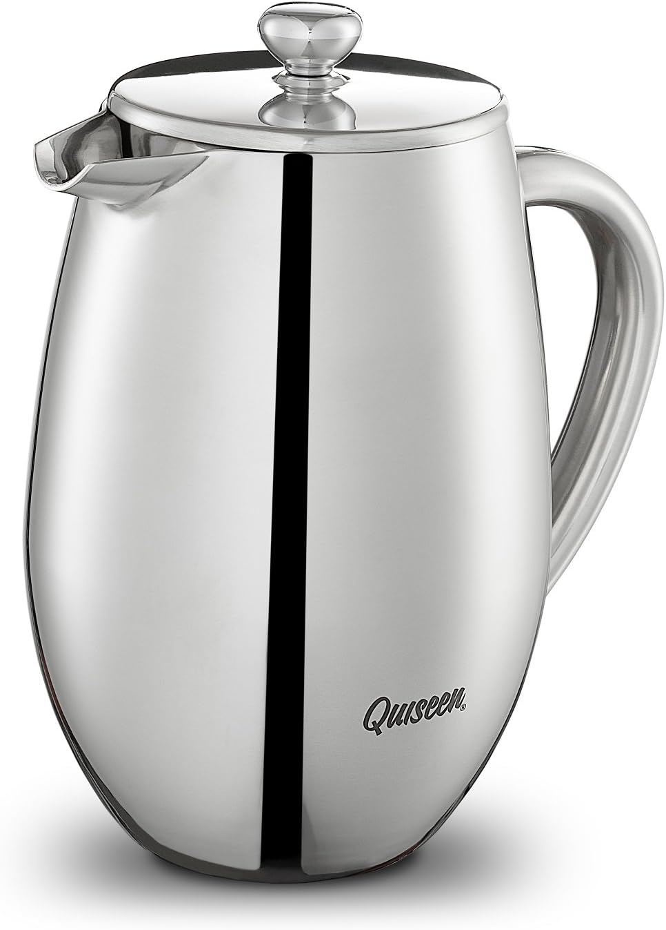 Double Wall Stainless Steel French Press Coffee Maker, 1 Liter - 34-Ounce (8 4oz Cups)
