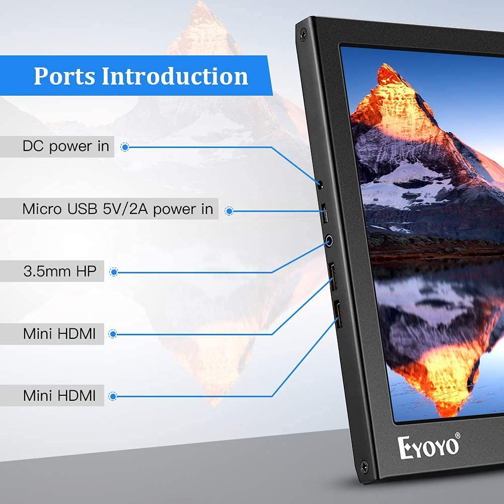 Eyoyo モバイルモニター 13.3インチ 1920X1080 ゲーミング Amazon.co.jp: ポータブルモニター Eyoyo モバイルモニター 13.3インチ