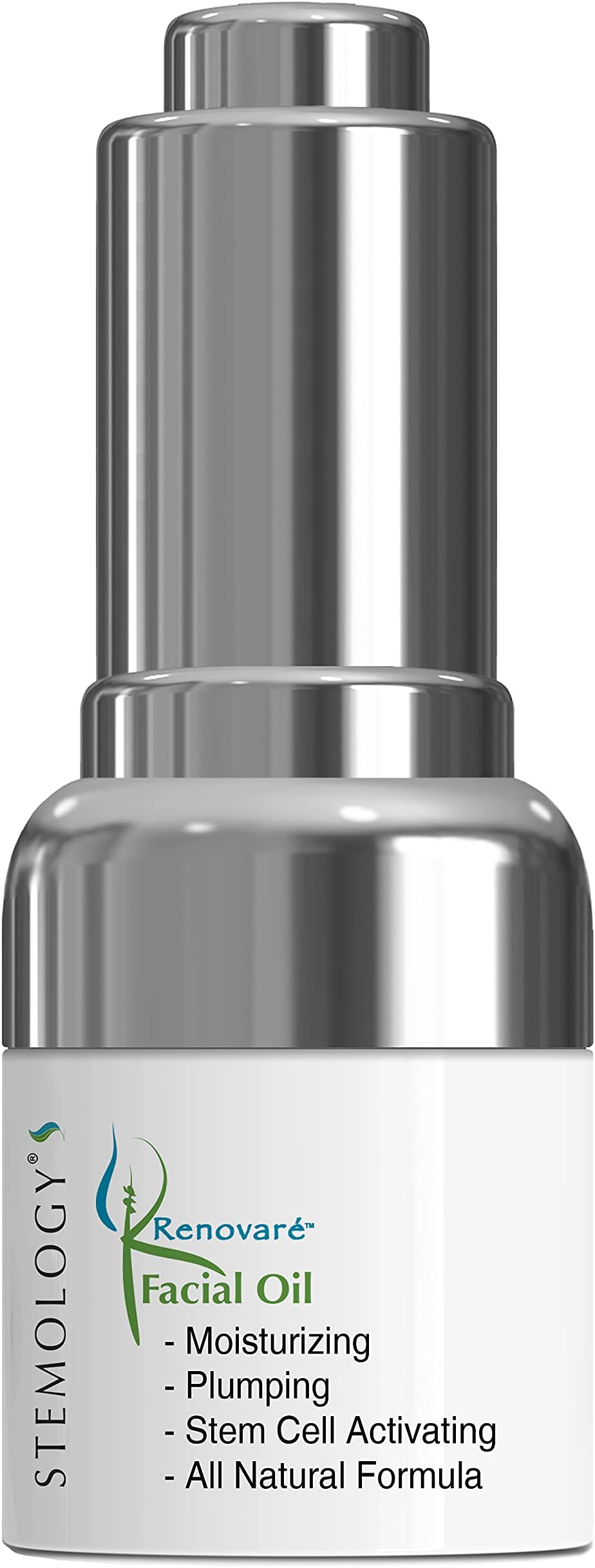 Stemology Lightweight Hydrating Facial Oil - All Natural, Anti-Aging, Science-Based Formulation
