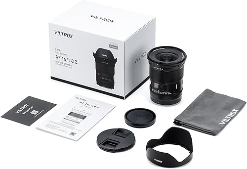 Miniatura 6 de VILTROX AF 1.969 in f1.8 F1.8 lente de marco completo para cámara Nikon Z Mount Camera, lente gran angular de enfoque automático para Z9 Z7II Z6II