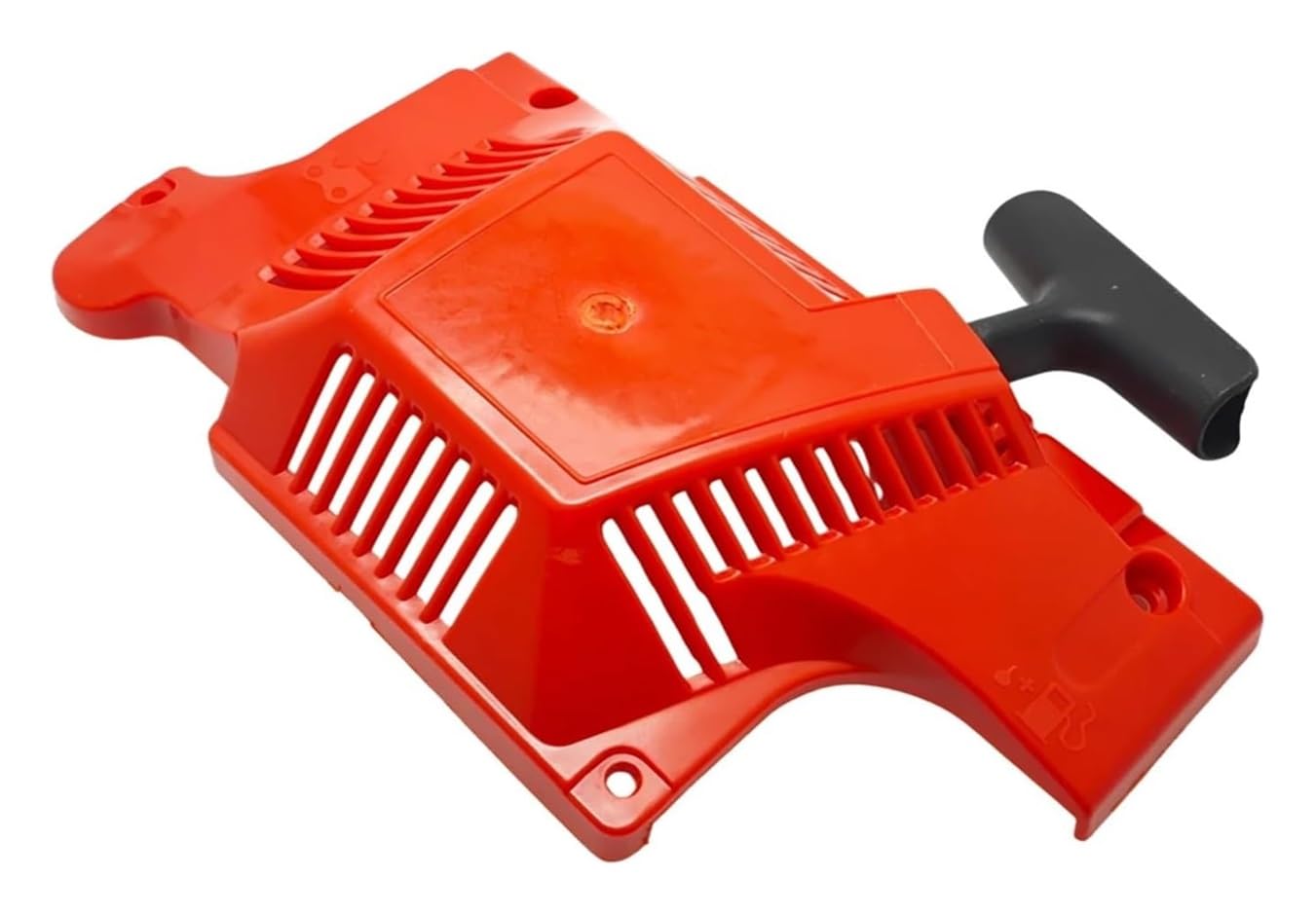 Kit de Repuesto de bujía de Filtro de Combustible con Resorte de Agarre de Mango de Cuerda de polea de Arranque de Retroceso Compatible con Motosierra 50 51 55