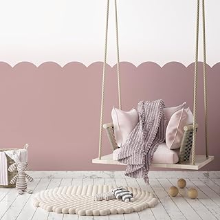 Cutting Edge Stencils – Scallop Border Wall Stencil – Reusable Painting ...