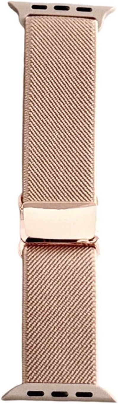 Generic etui kompatybilne z zegarkiem 3/2/1 42 mm (kolor: wino) magnetyczny nylonowy pasek metalowy pasek
