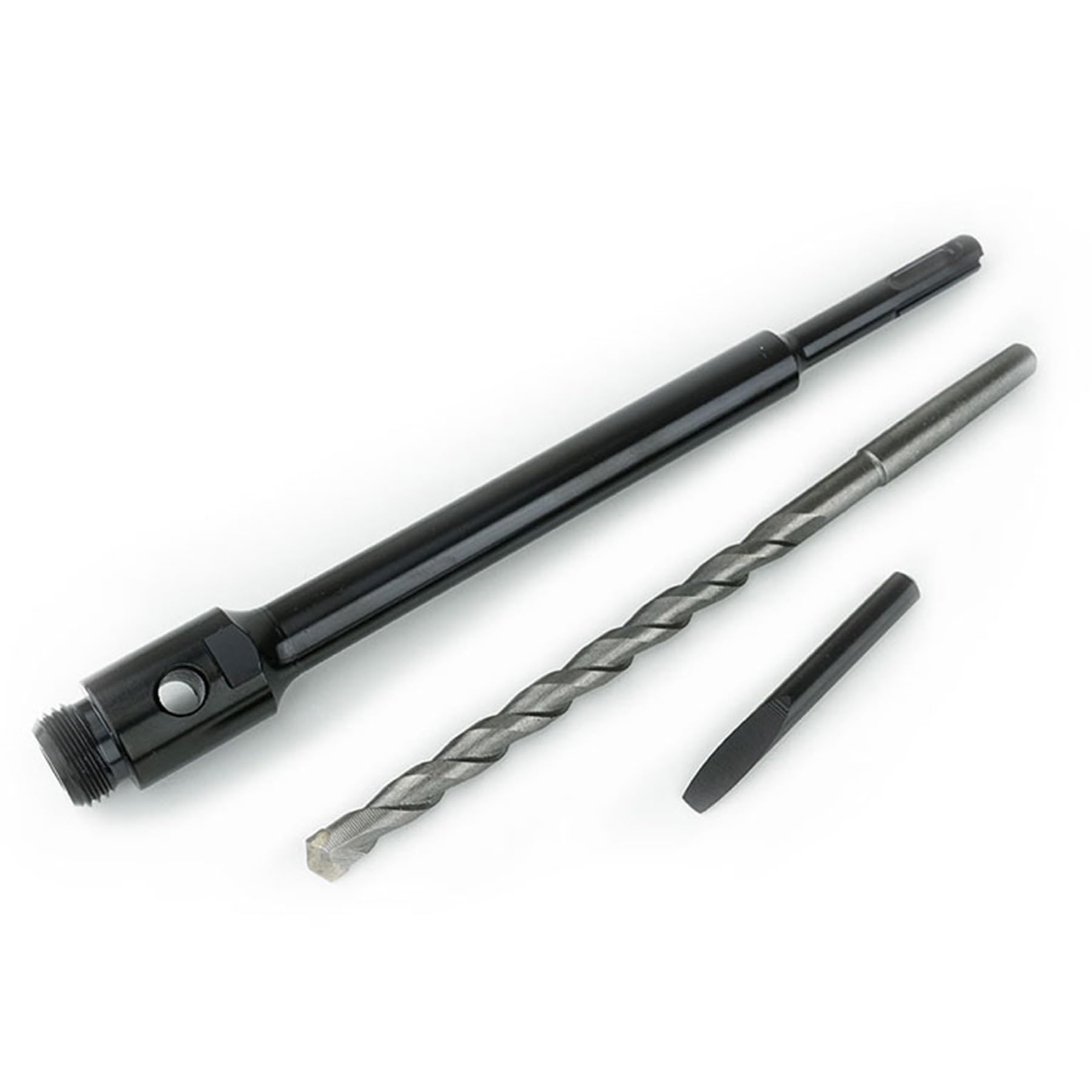 Mexco 250mm SDS Adaptor Drift Key and A-Taper Guide Rod – Quality Steel Construction for Diamond Core Drills