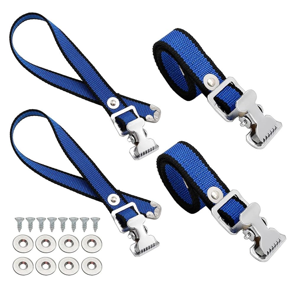 Qaautor 4PCS Drywall Stilts Straps, Adjustable Drywall Foot Band Straps Kit,Replacement Part for Stilts