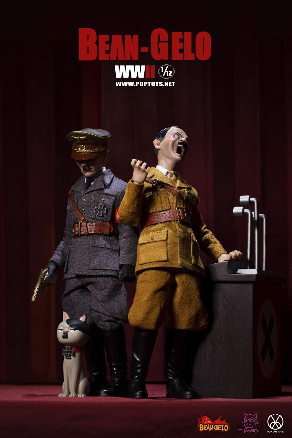 POPTOYS BGS007 em escala 1/12 Bean-Gelo Série Parte 3 Encomende e