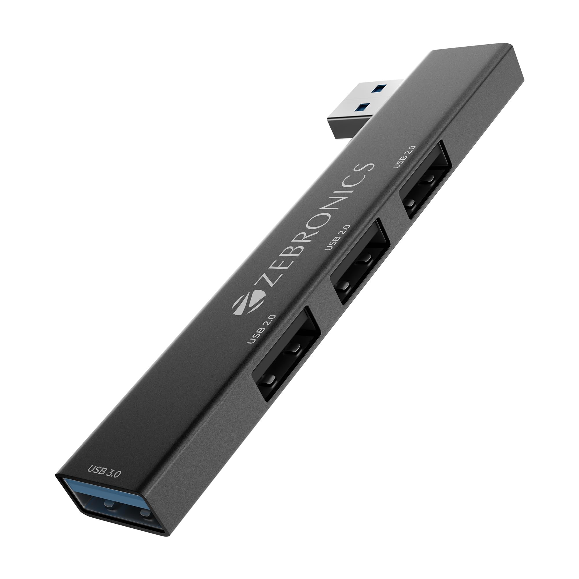 ZEBRONICS 210HB, 4 in 1 USB Hub, USB 3.0, 4 USB Ports, Speeds Upto 5 Gbps, Metal Body, for Mac | Laptops-image-32