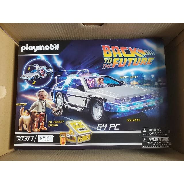 Amazon.co.jp: Playmobil 70317バックトゥザフューチャー デロリアン 