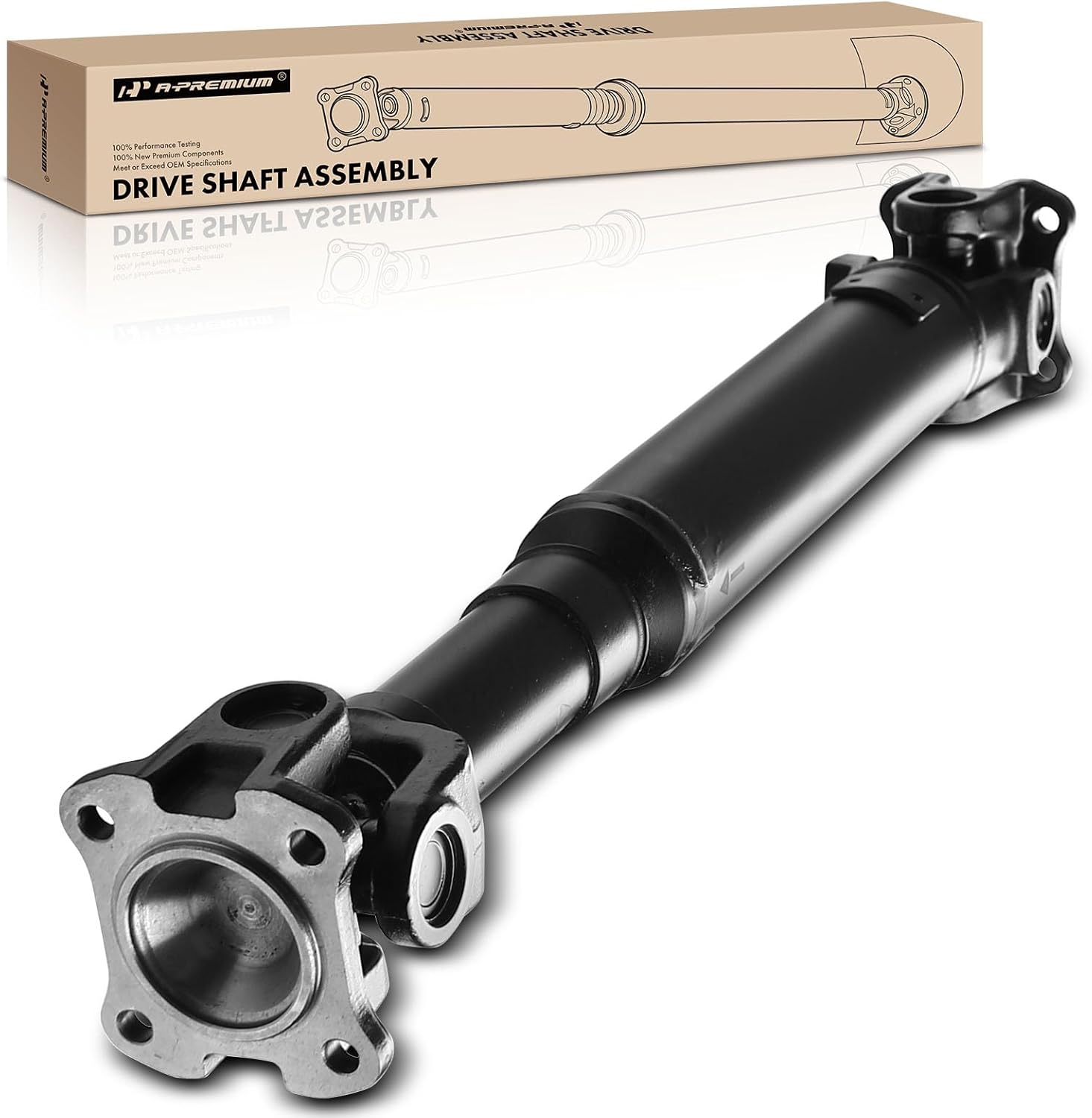 A-Premium Front Complete Drive Shaft Prop Shaft Driveshaft Assembly Compatible with Kia Sorento 2007 2008 2009, 4WD Automatic Transmission, Replace# 491003E900