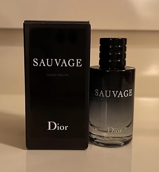 Dior Sauvage Eau de Toilette Splash Mini for Men, 0.34 Ounce / 10ml