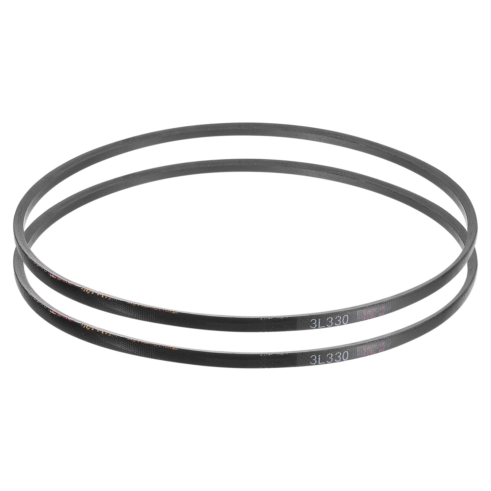 uxcell 3L240 Classic Wrapped Rubber V-Belt, 24"(610mm) Outside Circumference, 3L Profile V Belt 3/8" Width 7/32" Height — view 179