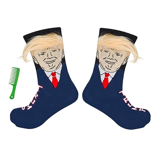 T Legend Funny Socks For Supporters of Donald President Novelty MAGA Socks, Unisex President Merchandise