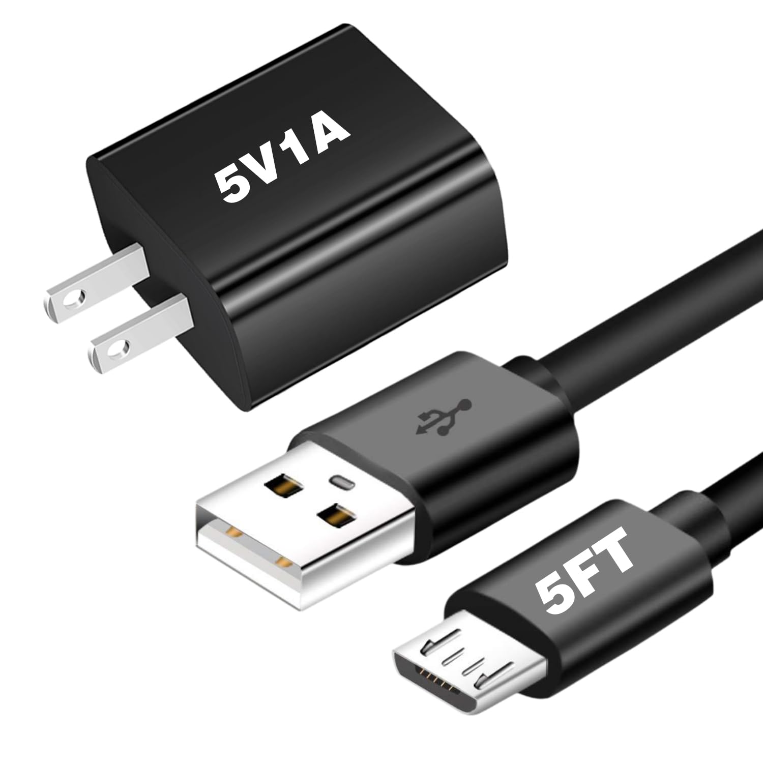 Przewód zasilający 5v 1a 5v-1a adapter micro usb kabel 5v1a ładowarka 5v/1a zasilacz micro usb ładowarka z wtyczką ścienną 5v 1000mA microusb 5 V 1 amp 5 watów do radia/elektrycznej szczoteczki do