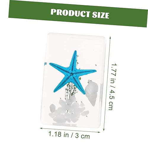 Miniatura 9 de 3pcs Resin Crafts Small Ocean Animals Decor Sea Decor Delicate Resin Decor Marine Animals Resin Indoor Resin Decor Office Hand Decor Sea Animals