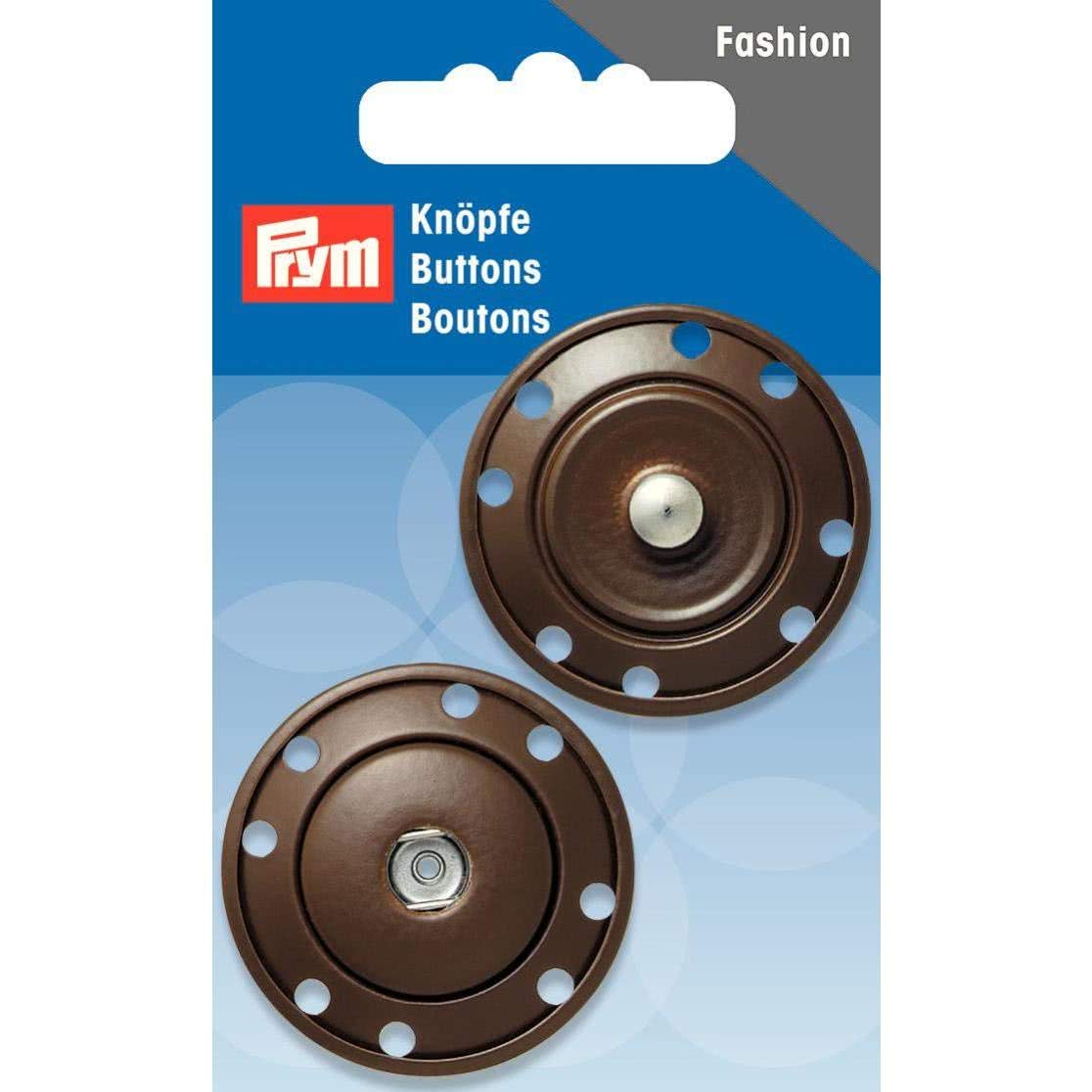 Prym Brown Snap Fasteners, 35 Mm, Braun, 1 Stück
