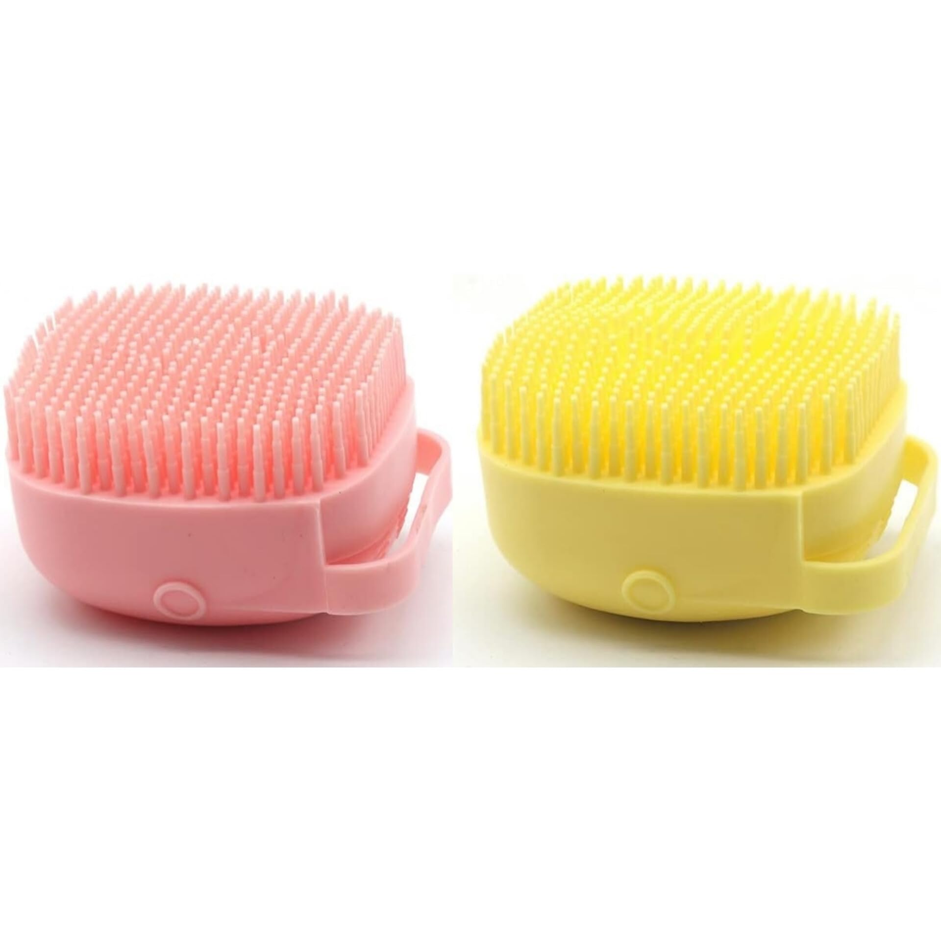 Body Scrubber with Soap Dispenser for Shower, 2 Pack Silicone Exfoliating Brushes, Soft Body Exfoliator, Bath Loofah for Babies, Kids, Women, Men and Pets-image-40