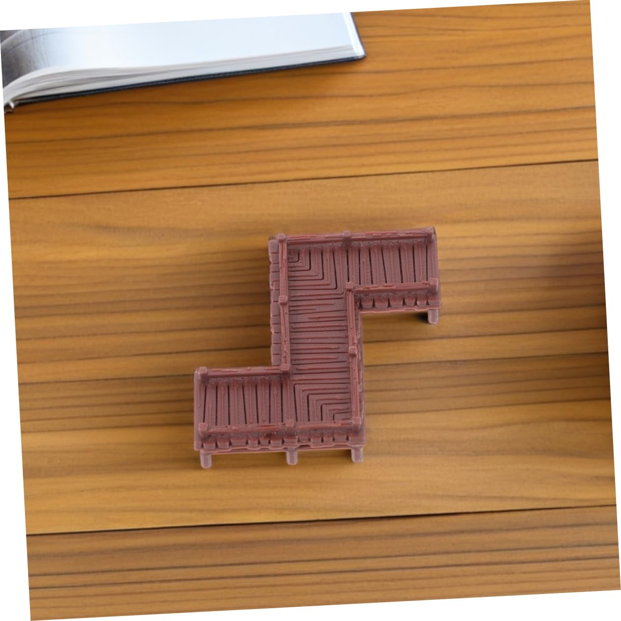 BESPORTBLE 4 Pezzi Miniature Ponti Plastica con Design Cinese Classico Decorazioni per Fatati Terrari e Acquari Modelli Forma di e Z per Ambienti Interni Ed Esterni