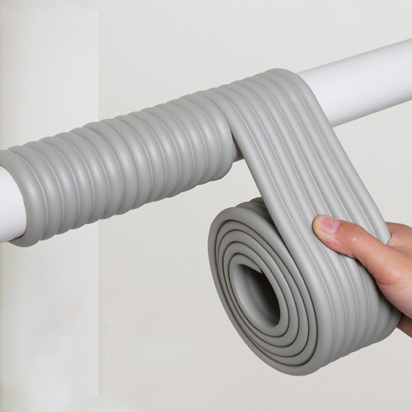 Mzqmk A Insulated Pipe Jacket, Pipe Insulation Tubing, Ntifreeze Insulation Wrap, Pipe Insulation Foam Tube, Wrap For Outdoor Indoor Pipe Insulation(A)