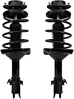 Vista 1567 de Detroit Axle - Kit de suspensión delantera de 10 piezas para Chevy Aveo Aveo5 Pontiac G3 Wave 2 Ready Struts Assembly 2 Enlaces de barra