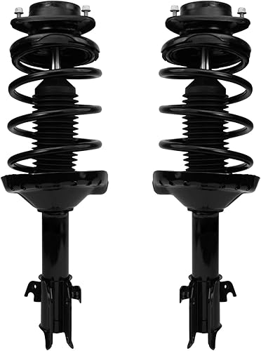 Miniatura 1567 de Detroit Axle - Kit de suspensión delantera de 10 piezas para Chevy Aveo Aveo5 Pontiac G3 Wave 2 Ready Struts Assembly 2 Enlaces de barra