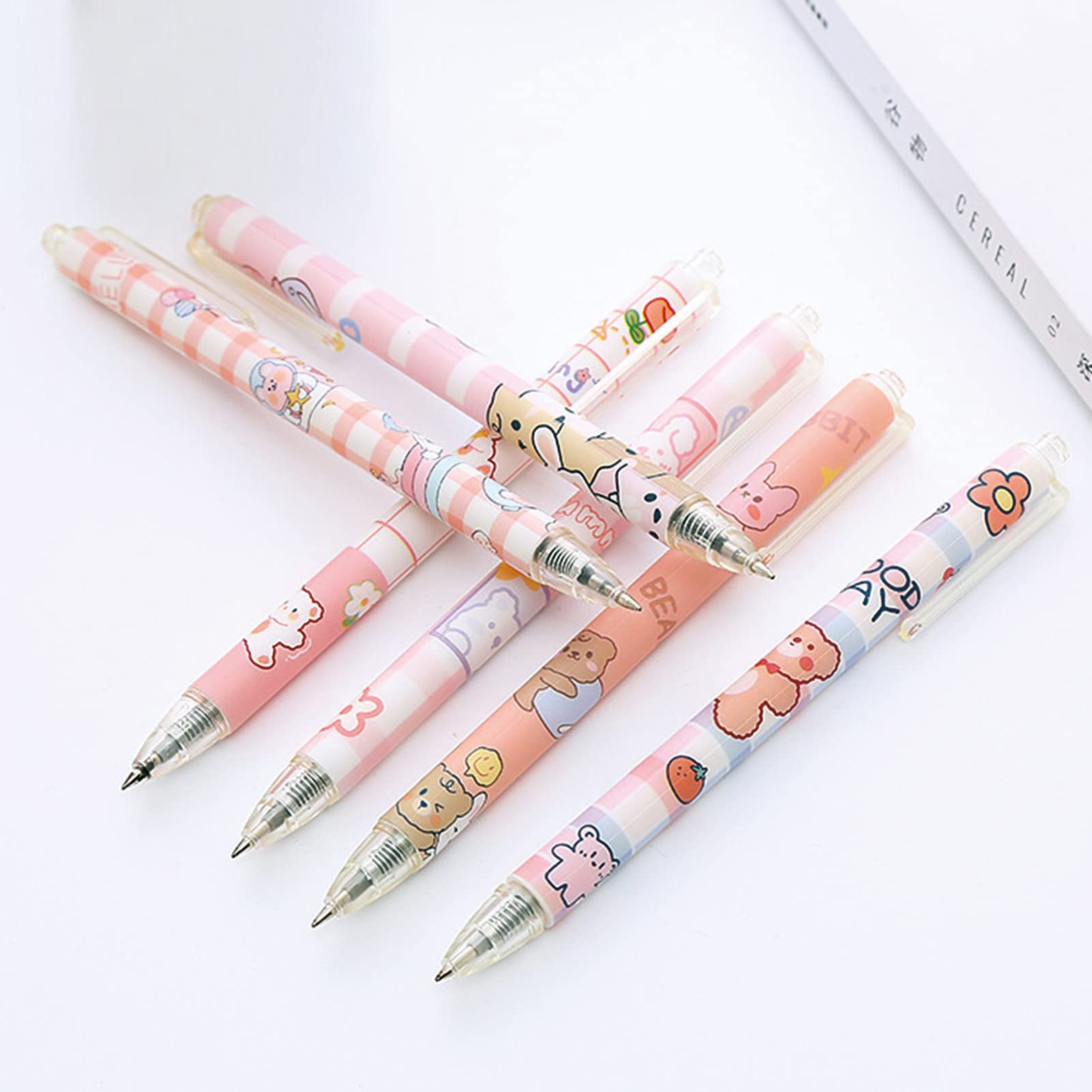シューズ Kartoon Amazon.com: MOZXIRZ 6 Pcs Gel Ink Pens Cartoon Retractable