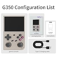 Vista 7 de G350 Retro Game Console,Linux System RK3326 G 350 Handheld Game Console Built-in 64G TF Card 4371 Games,3.5-inch IPS Screen, WiFi, Bluetooth 4.2