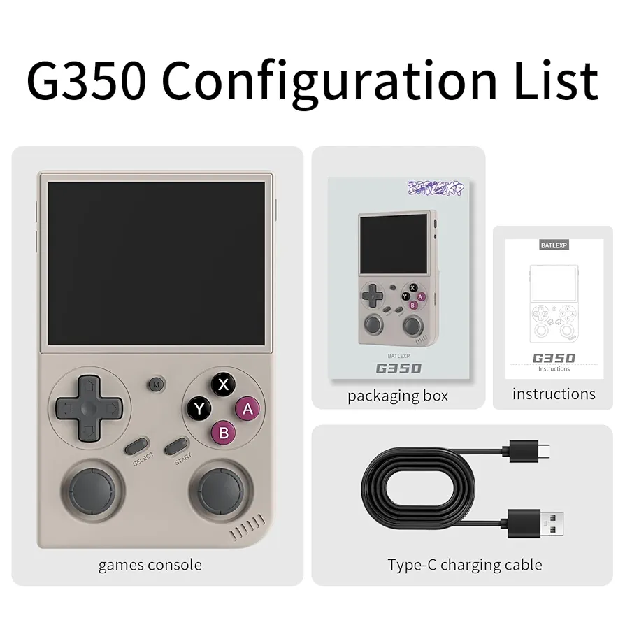 Amazon.com: G350 Handheld Game Console , 3.5 Inch IPS Screen